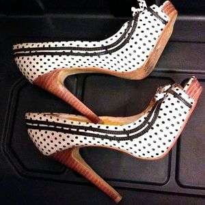 Pair of high-heel shoes